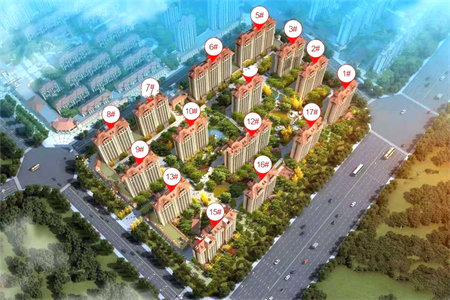 首付12万高铁站旁金科大盘精致小三房随时看房